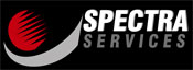 Spectra Services logo created by Wrilo Associates