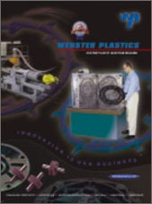 Webster Plastics brochure created by Wirlo Associates